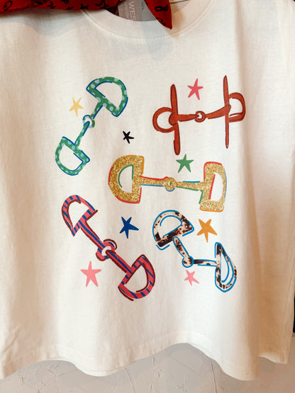 The Bold Horse Bit Muscle Tee