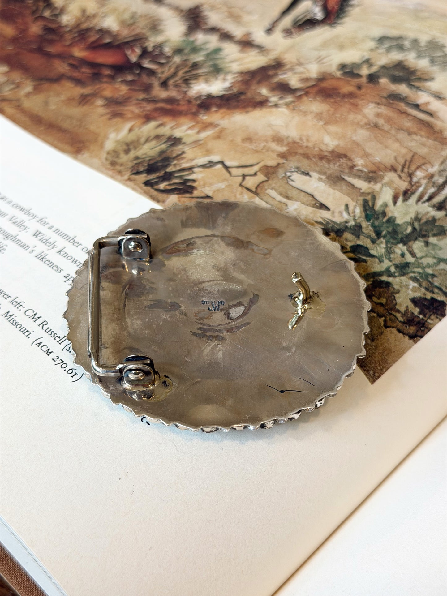 The Oval Turquoise Buckle
