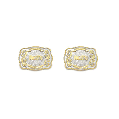 The Mini Rodeo Betty Buckle Earrings