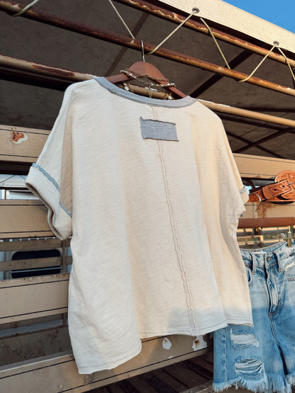 The Lucky Patchwork Top