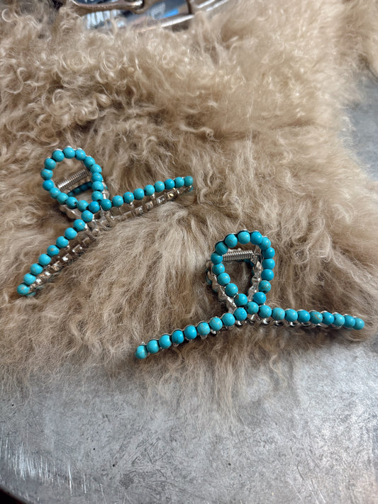The Turquoise Hair Clip