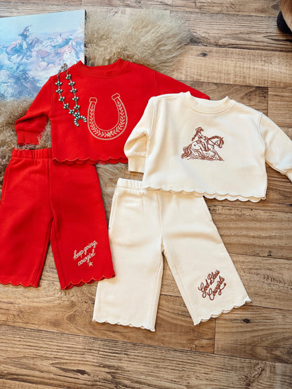 The Keep Going Cowgirl 12M-4T Set