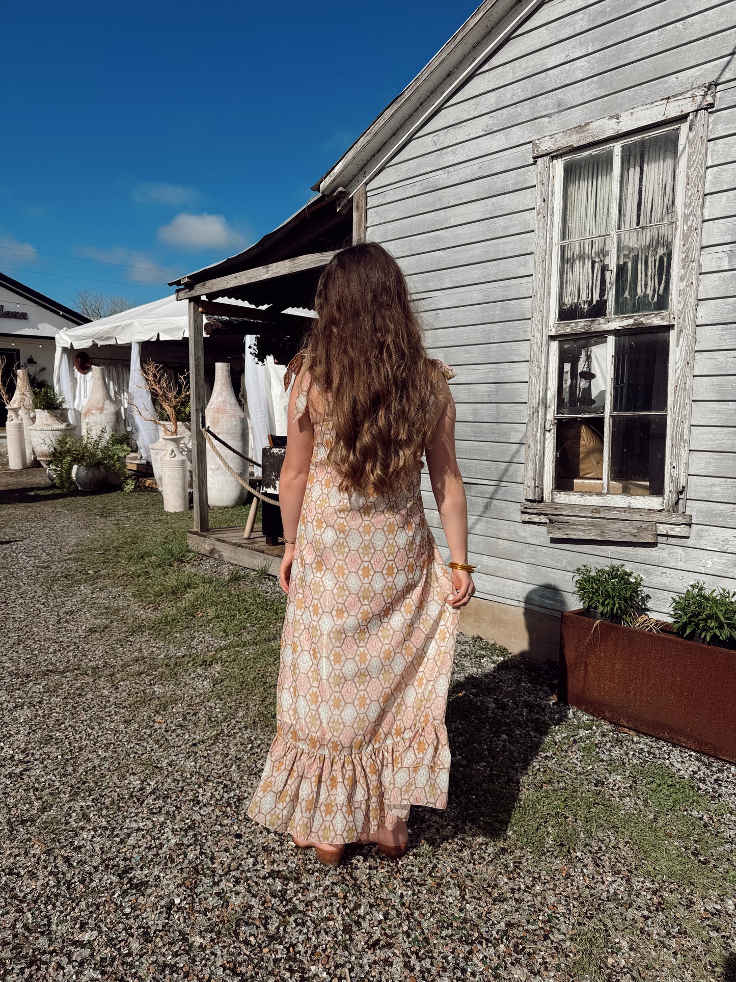 The Allie Falcon Clara Midi Dress