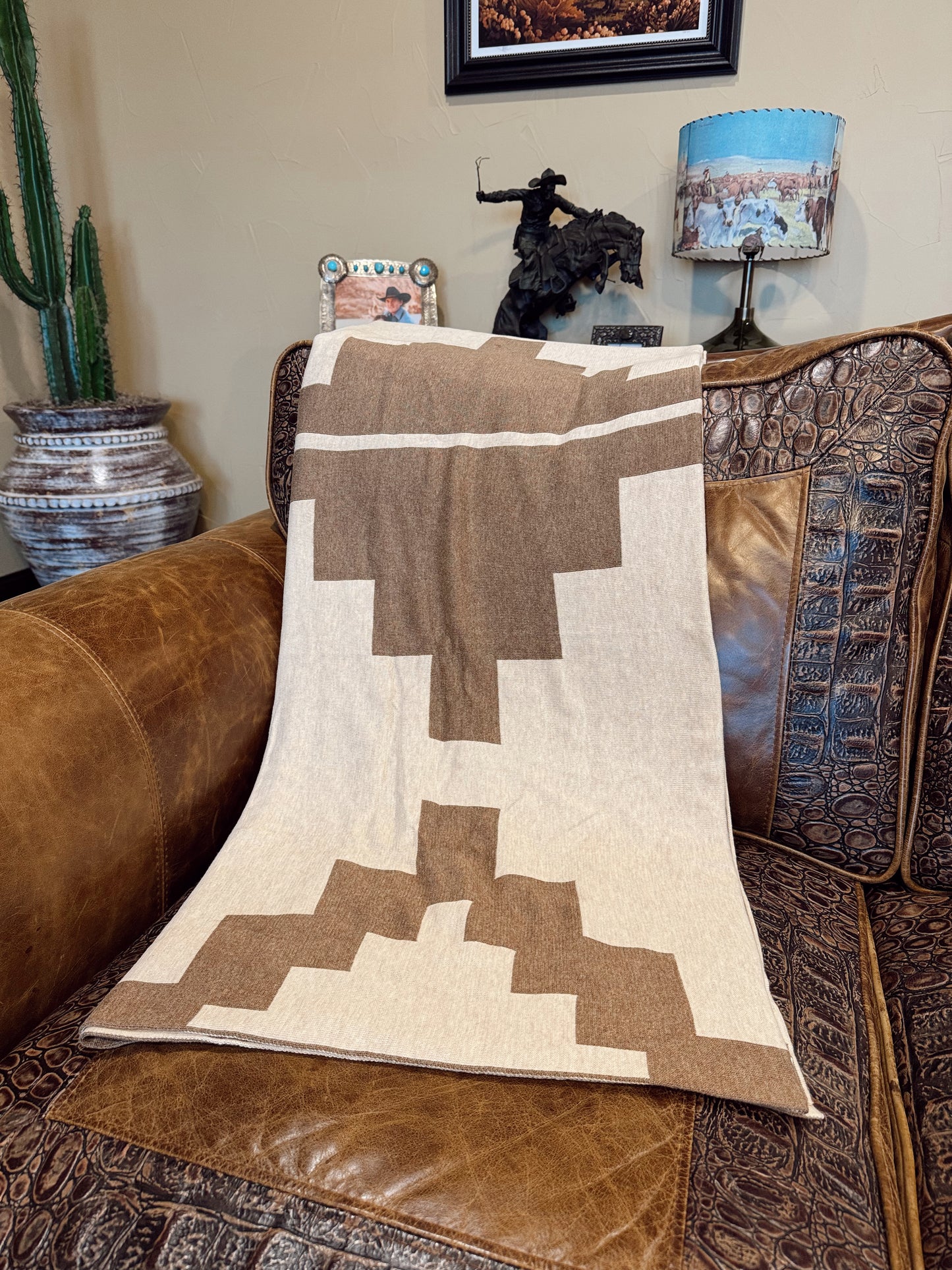 The Presidio Blanket in Tan