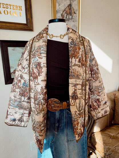 The Cowboy Way Quilted Jacket