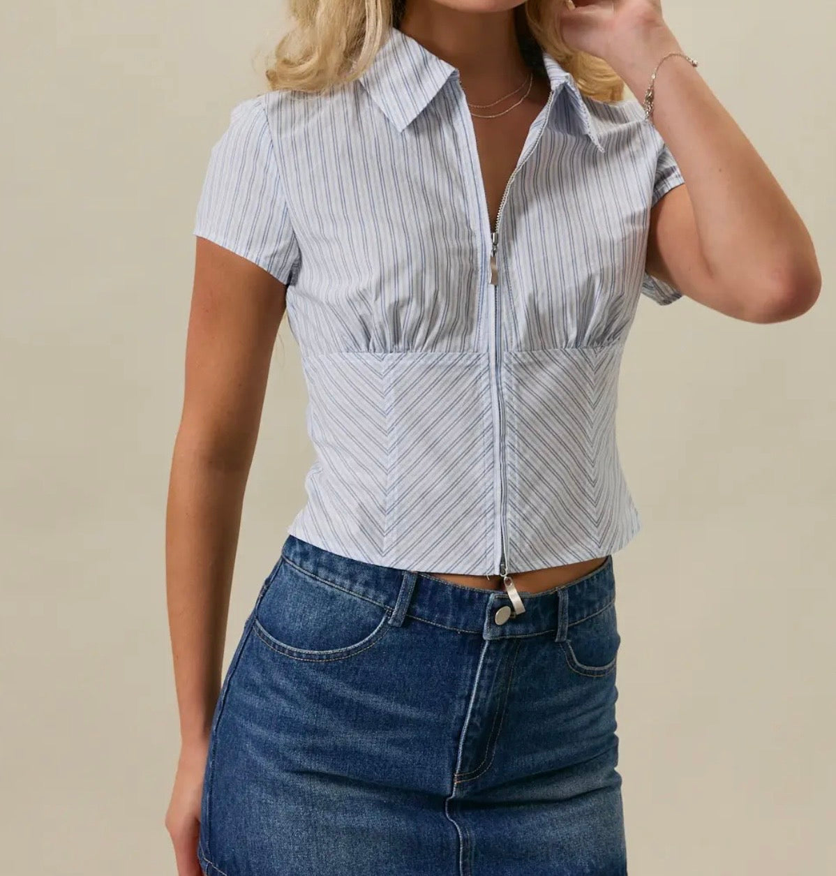 The Sutton Striped Top