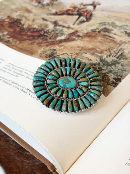 The Oval Turquoise Buckle