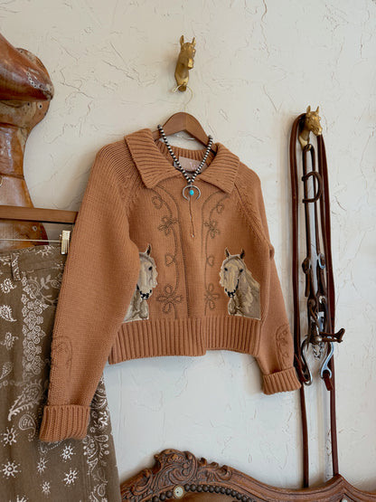 The Palomino Embroidered Sweater