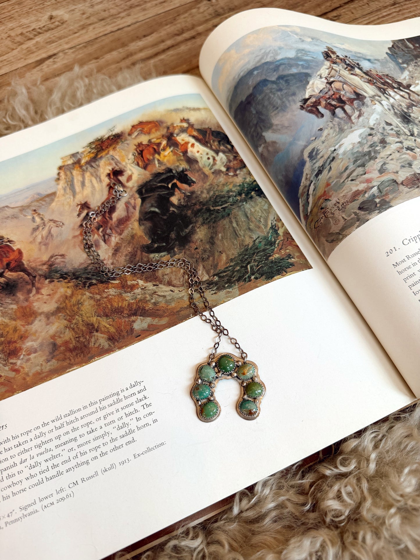 The Green Turquoise Naja Necklace