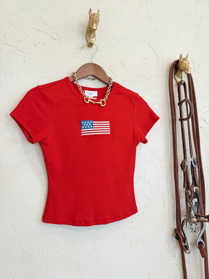 The States T-Shirt in Red