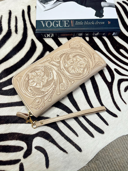 The Tooled Wristlet