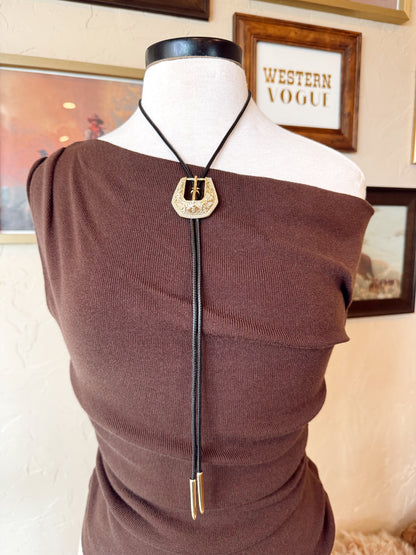 The Buckle HillBetty Bolo Necklace {GOLD + SILVER}