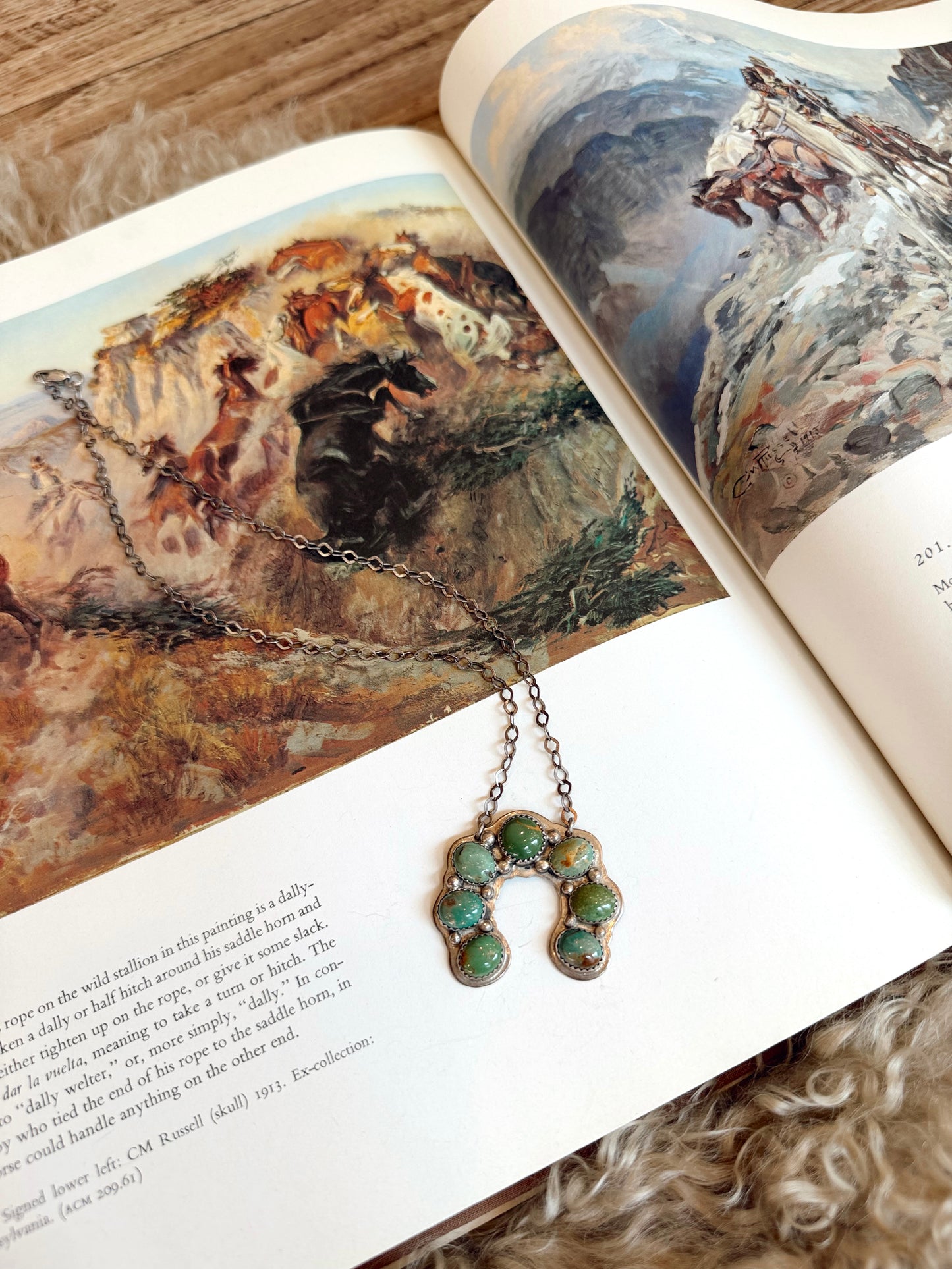 The Green Turquoise Naja Necklace