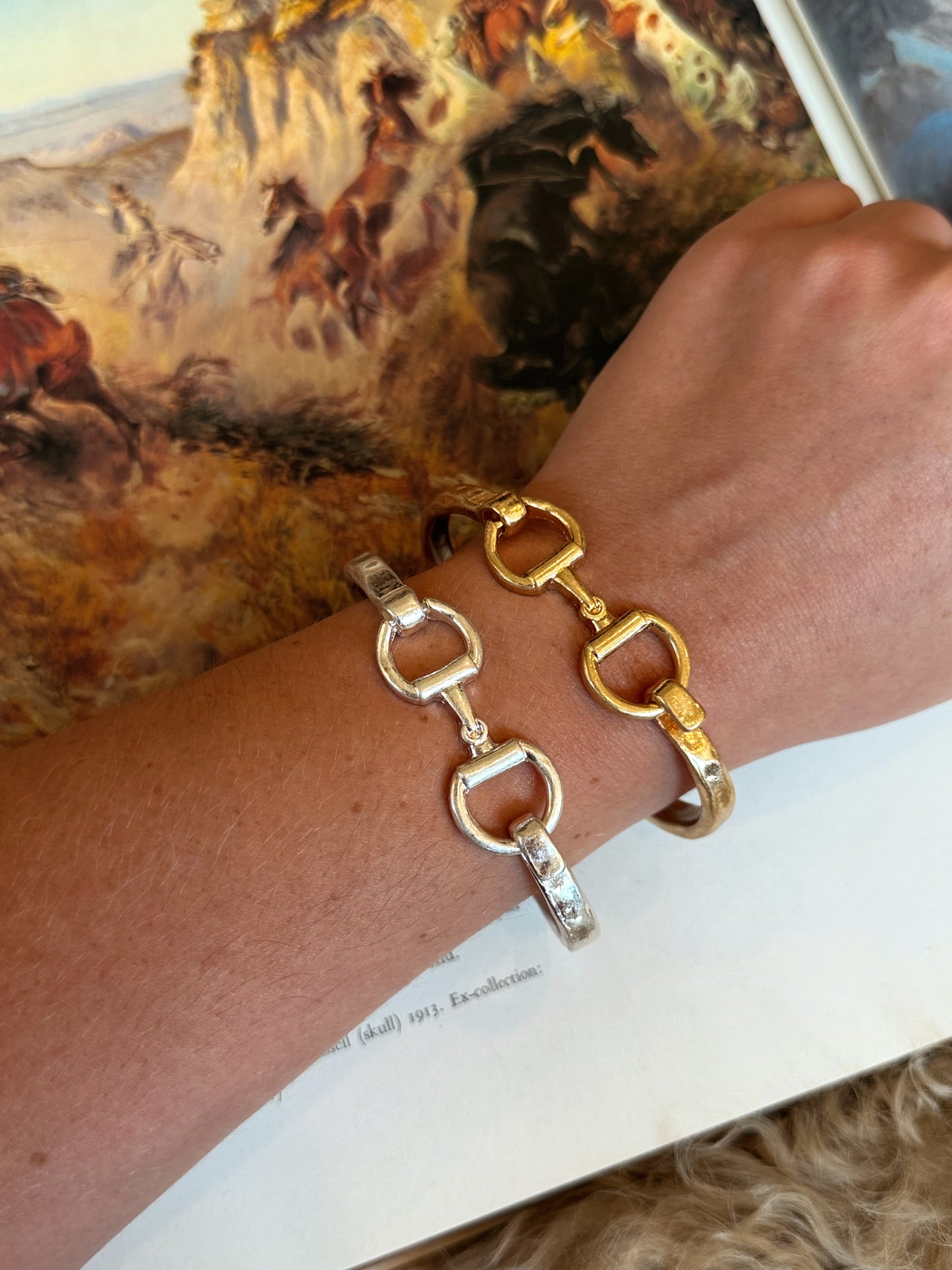 The Equestrian Bit Bracelet
