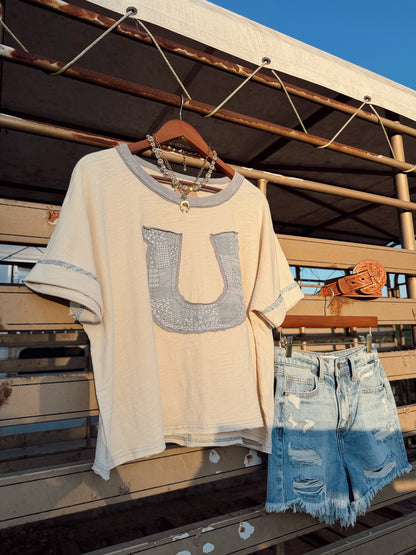 The Lucky Patchwork Top