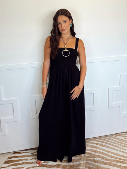 The Jasper Jumpsuit in Black