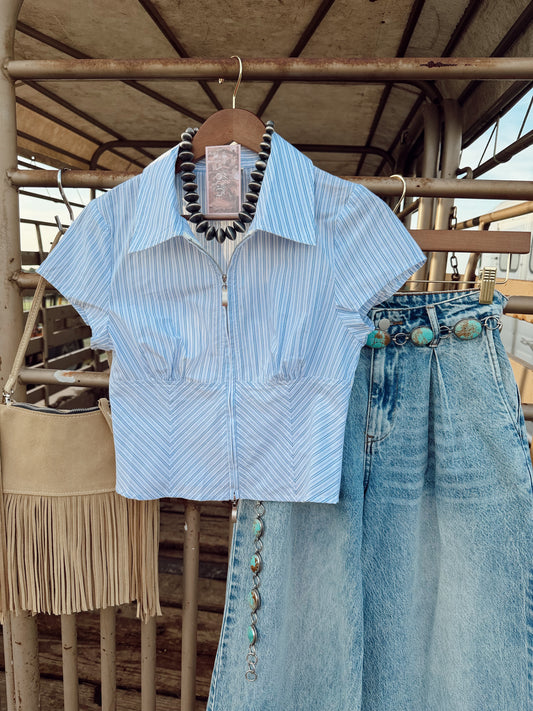 The Sutton Striped Top