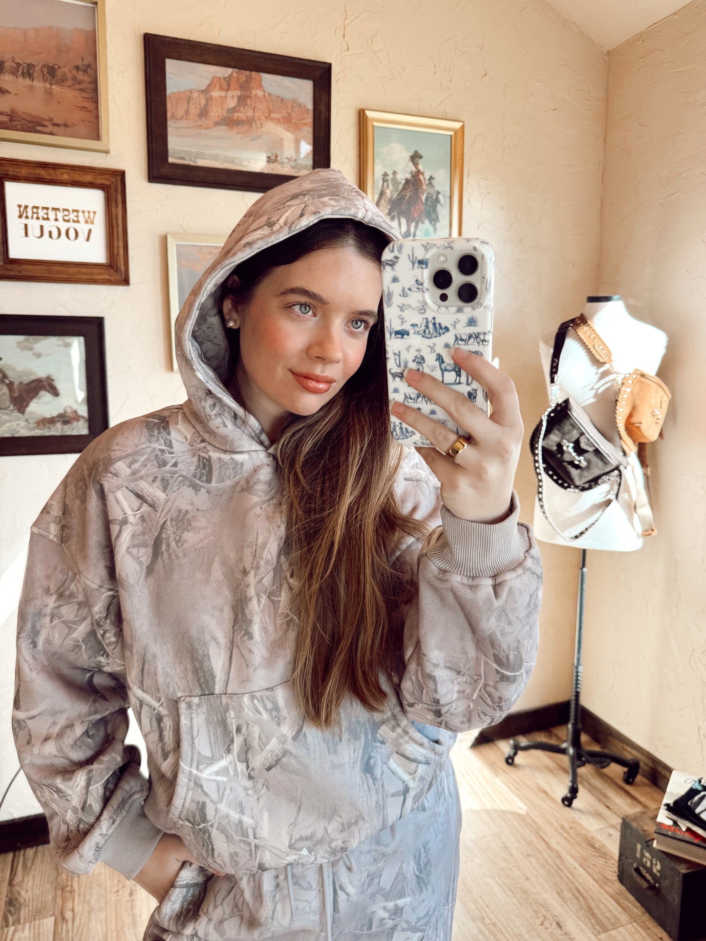 The Grey Tree Camo Hoodie