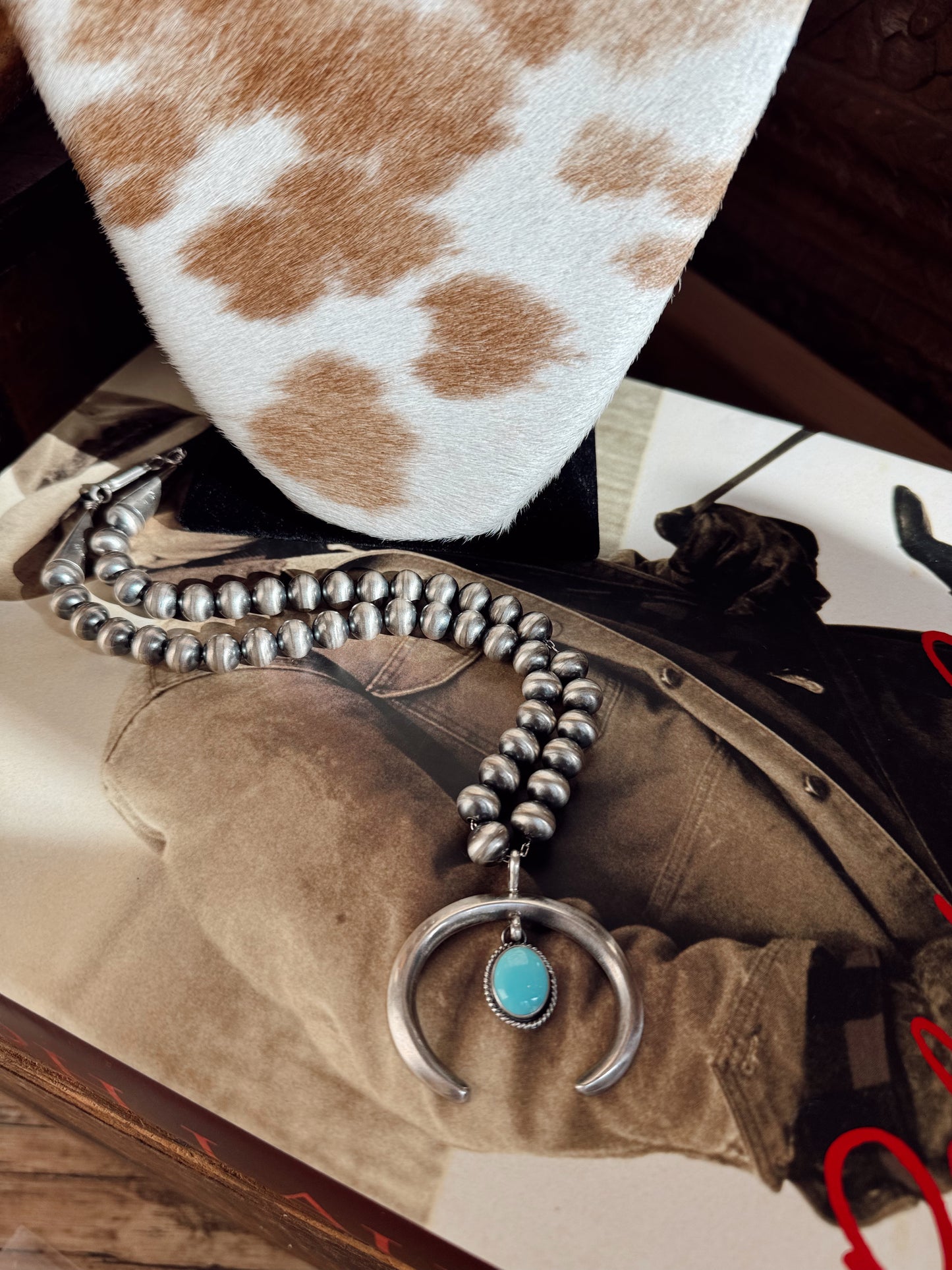 The Rena Begay Naja Navajo Pearl Necklace