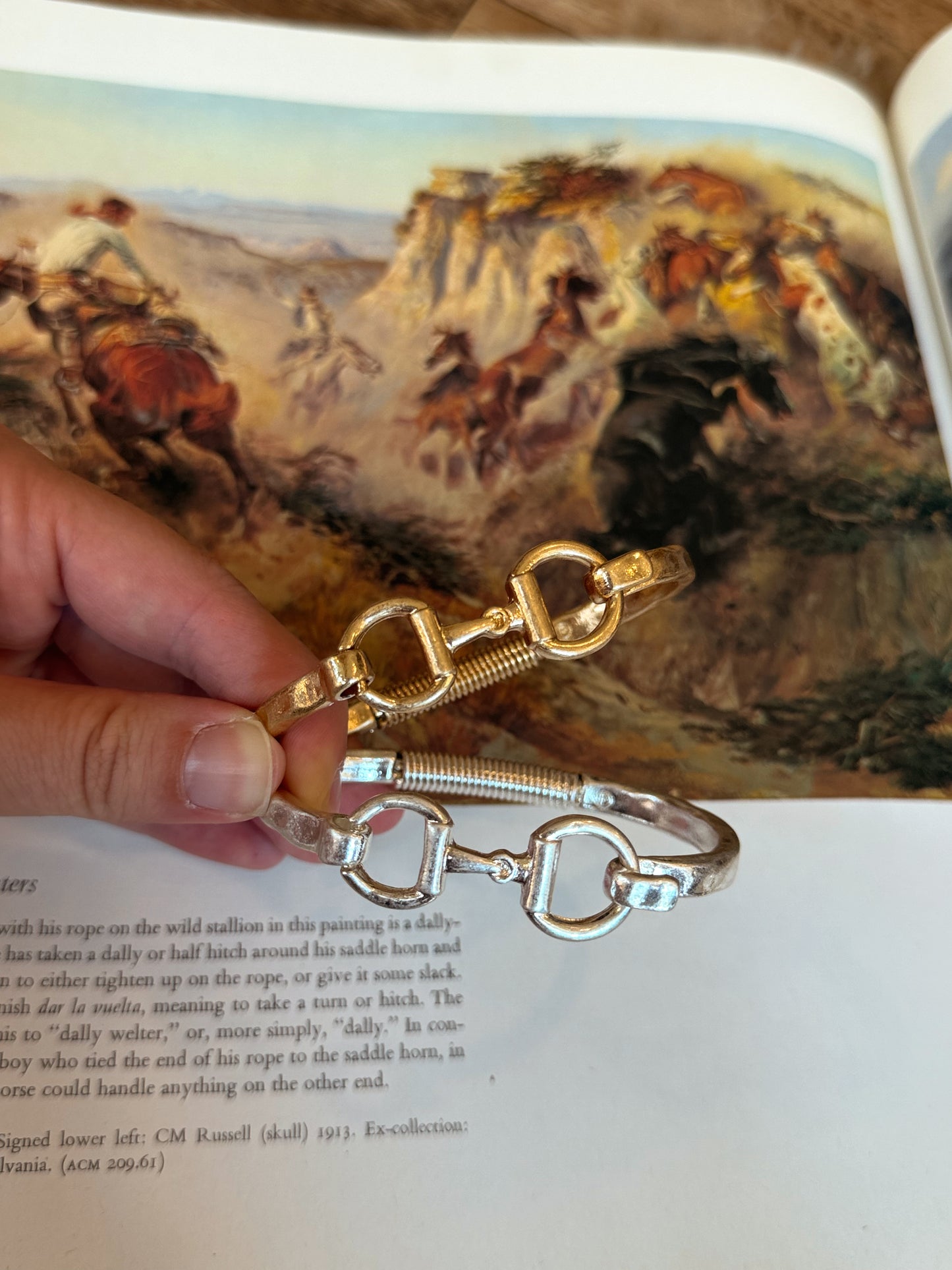 The Equestrian Bit Bracelet