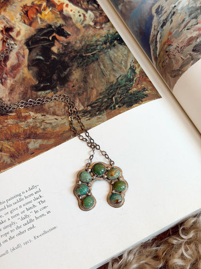 The Green Turquoise Naja Necklace