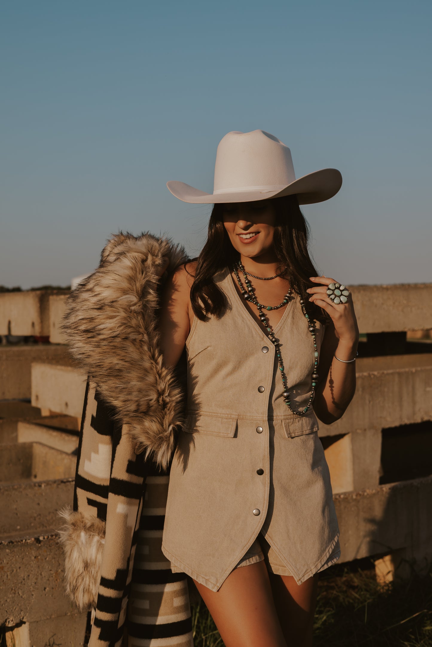 The Denver Denim Romper