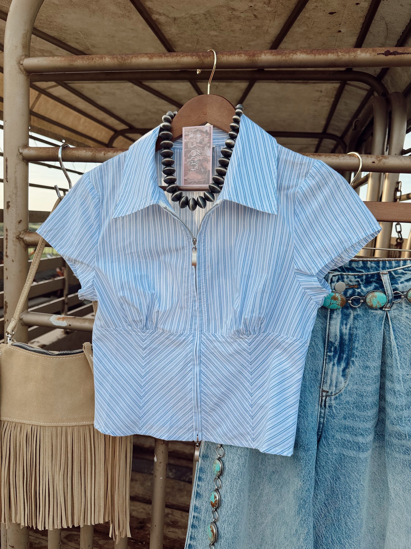 The Sutton Striped Top