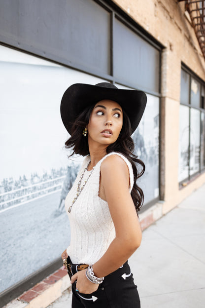 The Sawyer Top in Cream