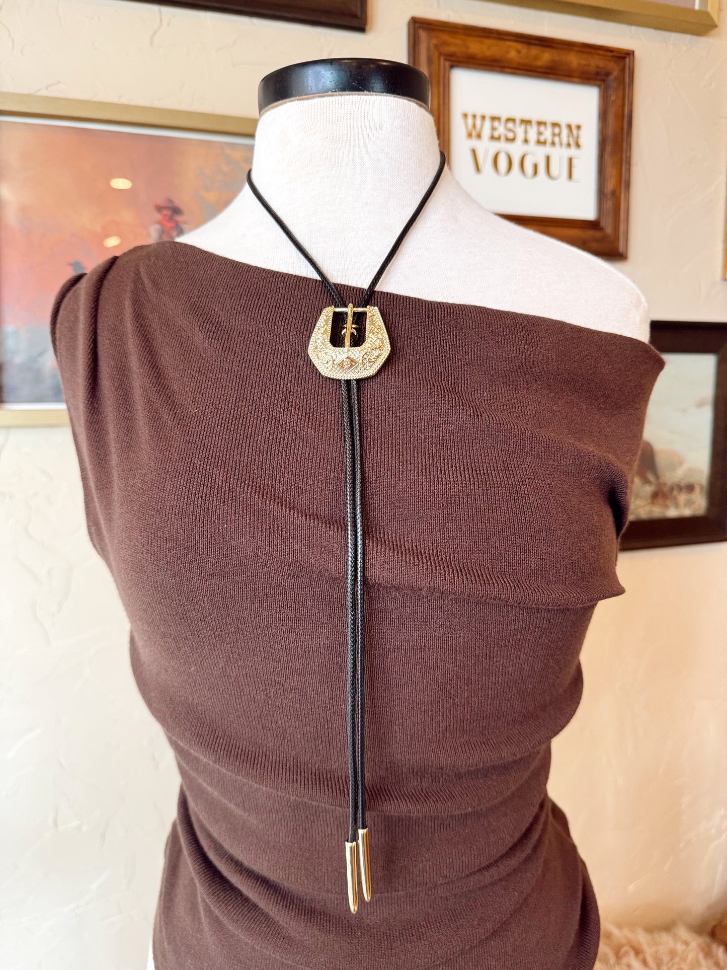 The Buckle HillBetty Bolo Necklace {GOLD + SILVER}
