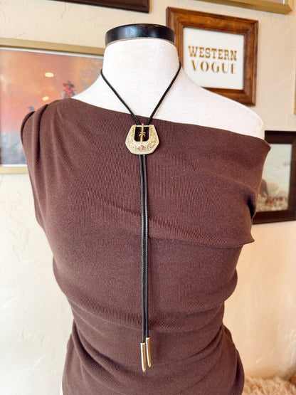 The Buckle HillBetty Bolo Necklace {GOLD + SILVER}