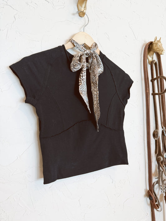 The Finley Top in Black
