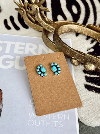 Tilly Studs {2 Color Stones Available}