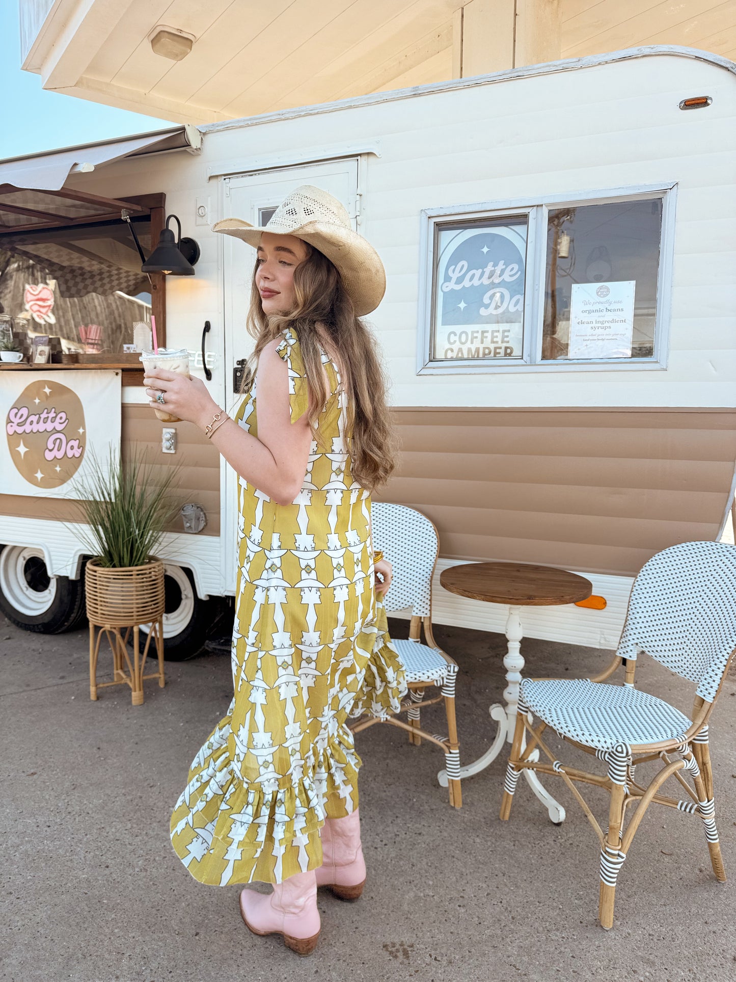 The Allie Falcon Mod Maud Midi Dress