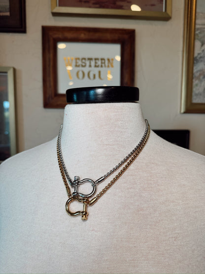 The Colt Necklace {GOLD OR SILVER}