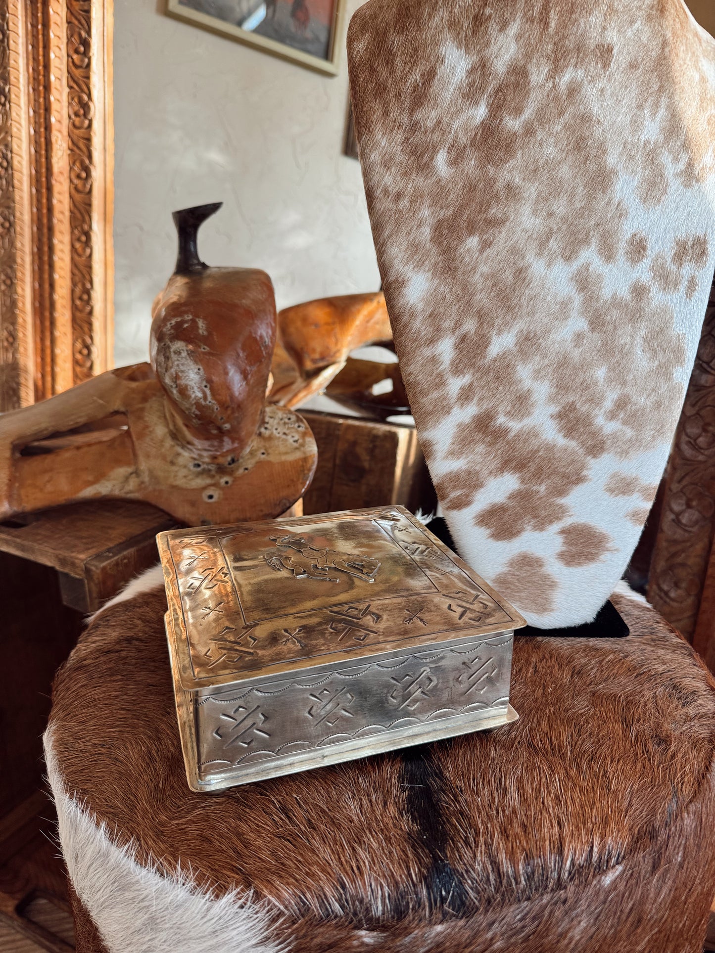 The Virgil Bronc Silver Box