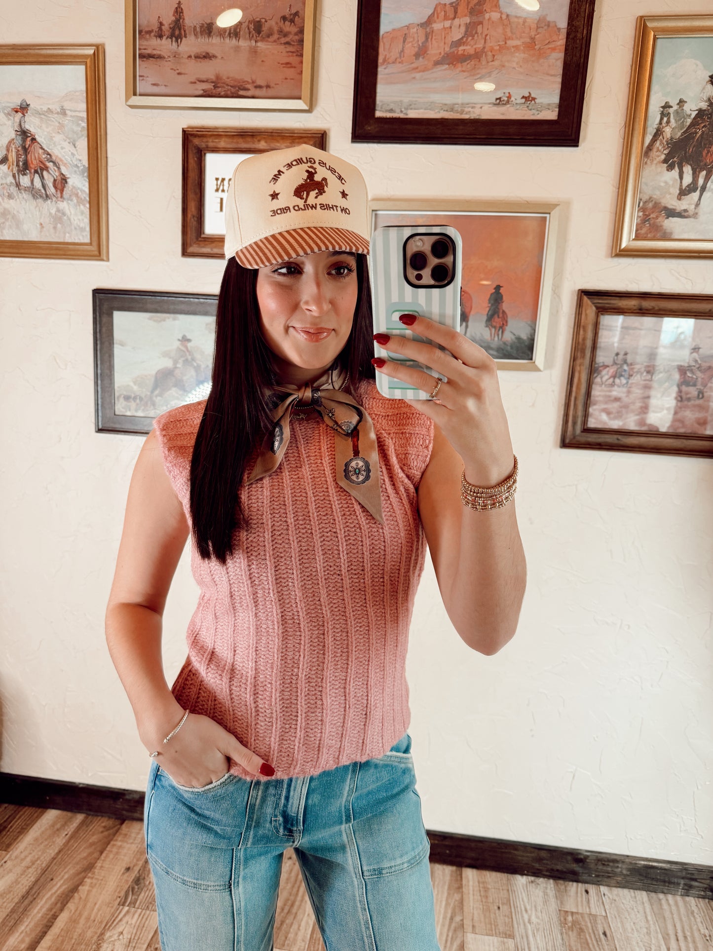 The Sawyer Top in Pink