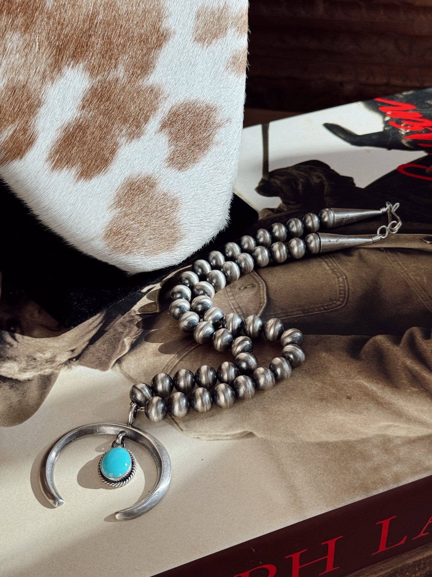 The Rena Begay Naja Navajo Pearl Necklace