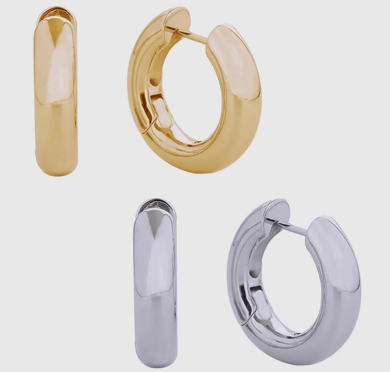 The Chunky Hoop Earrings