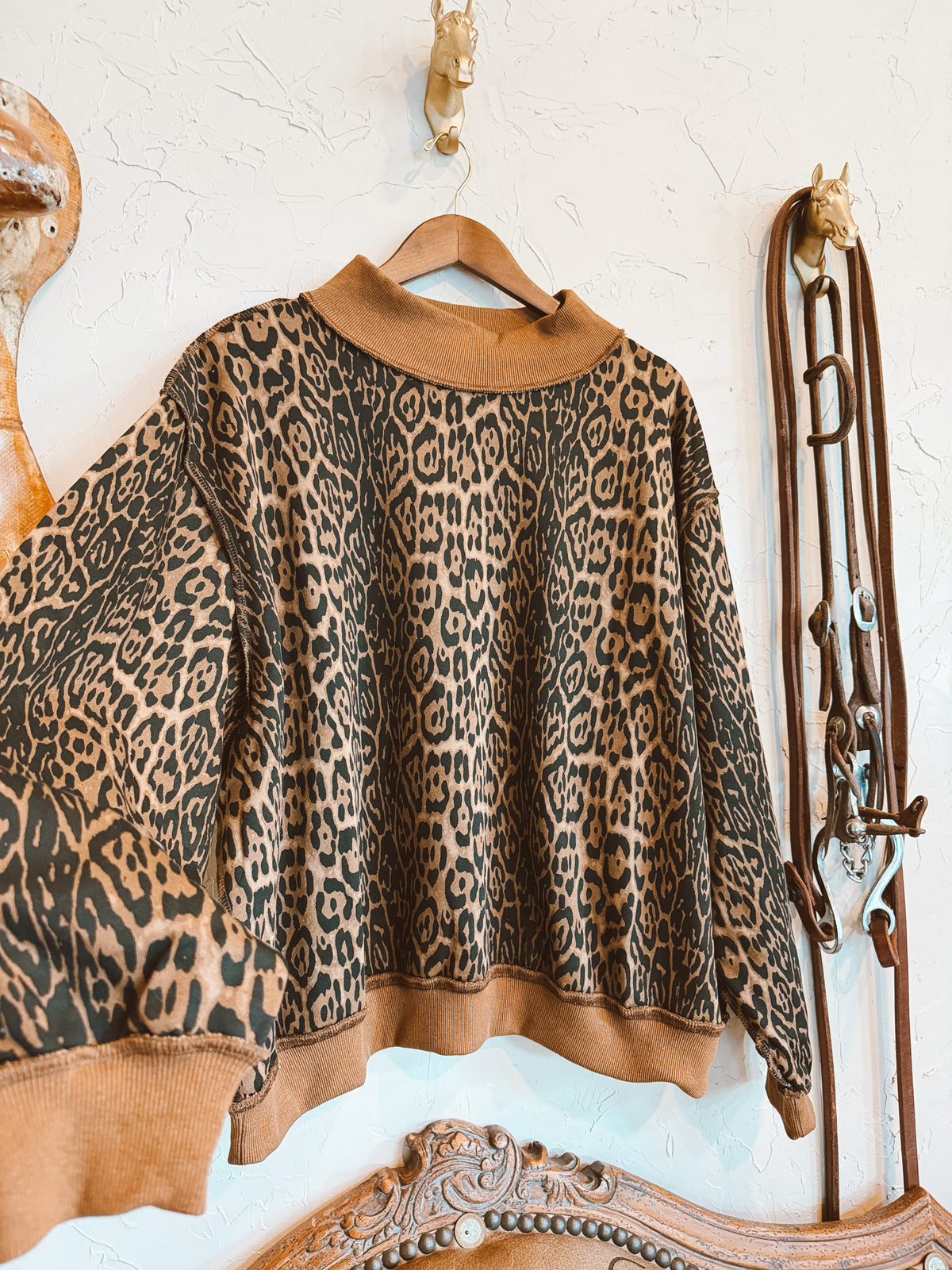 The Animal Print Sweatshirt