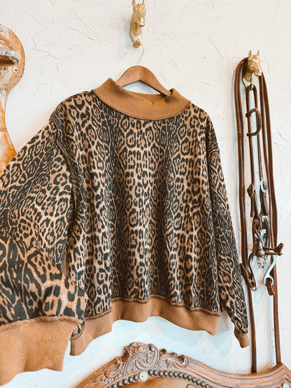 The Animal Print Sweatshirt