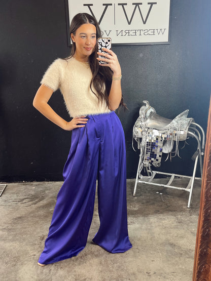 The Sloane Pants in Purple