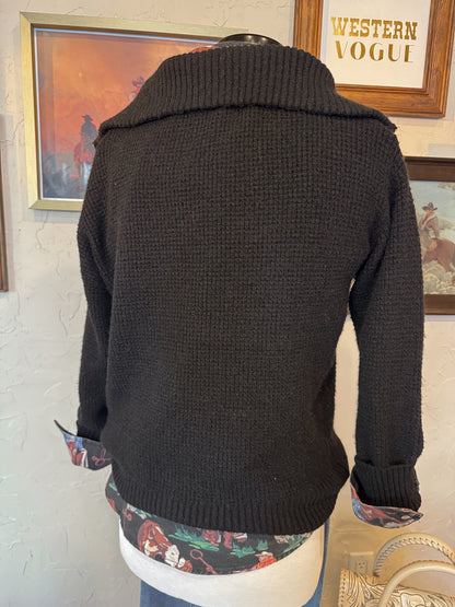 The Quinlee Sweater in Black