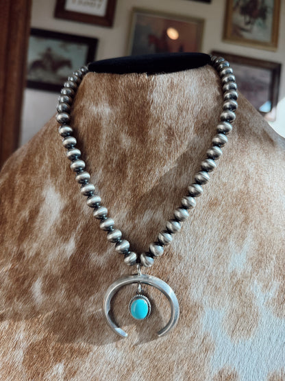 The Rena Begay Naja Navajo Pearl Necklace