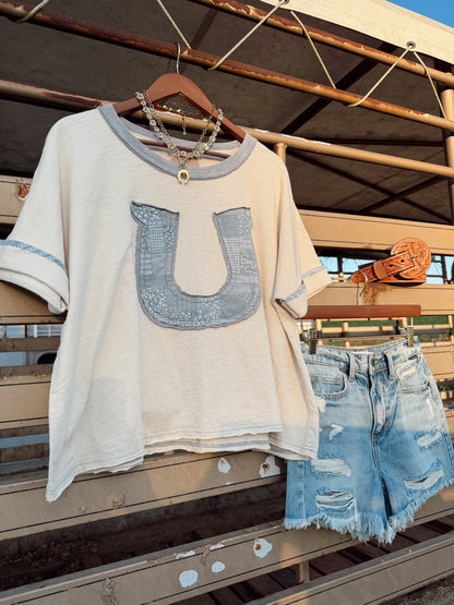 The Lucky Patchwork Top