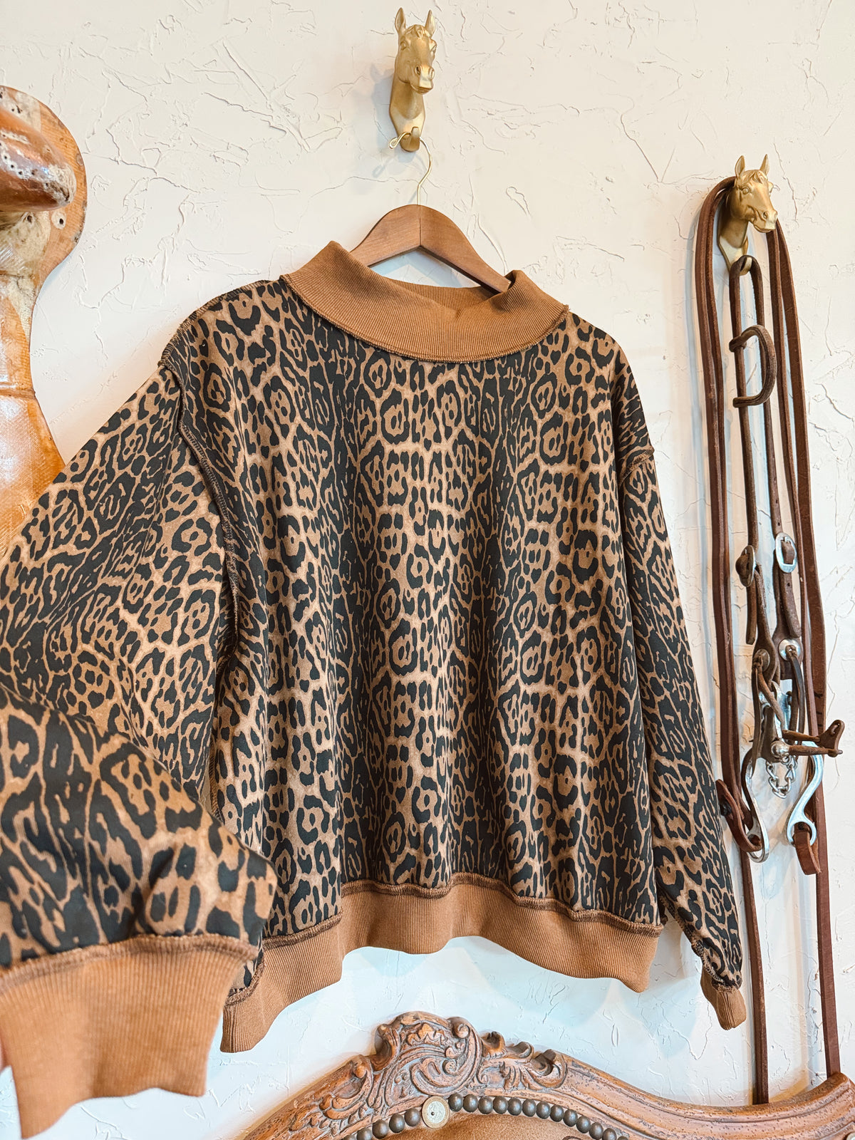 The Animal Print Sweatshirt