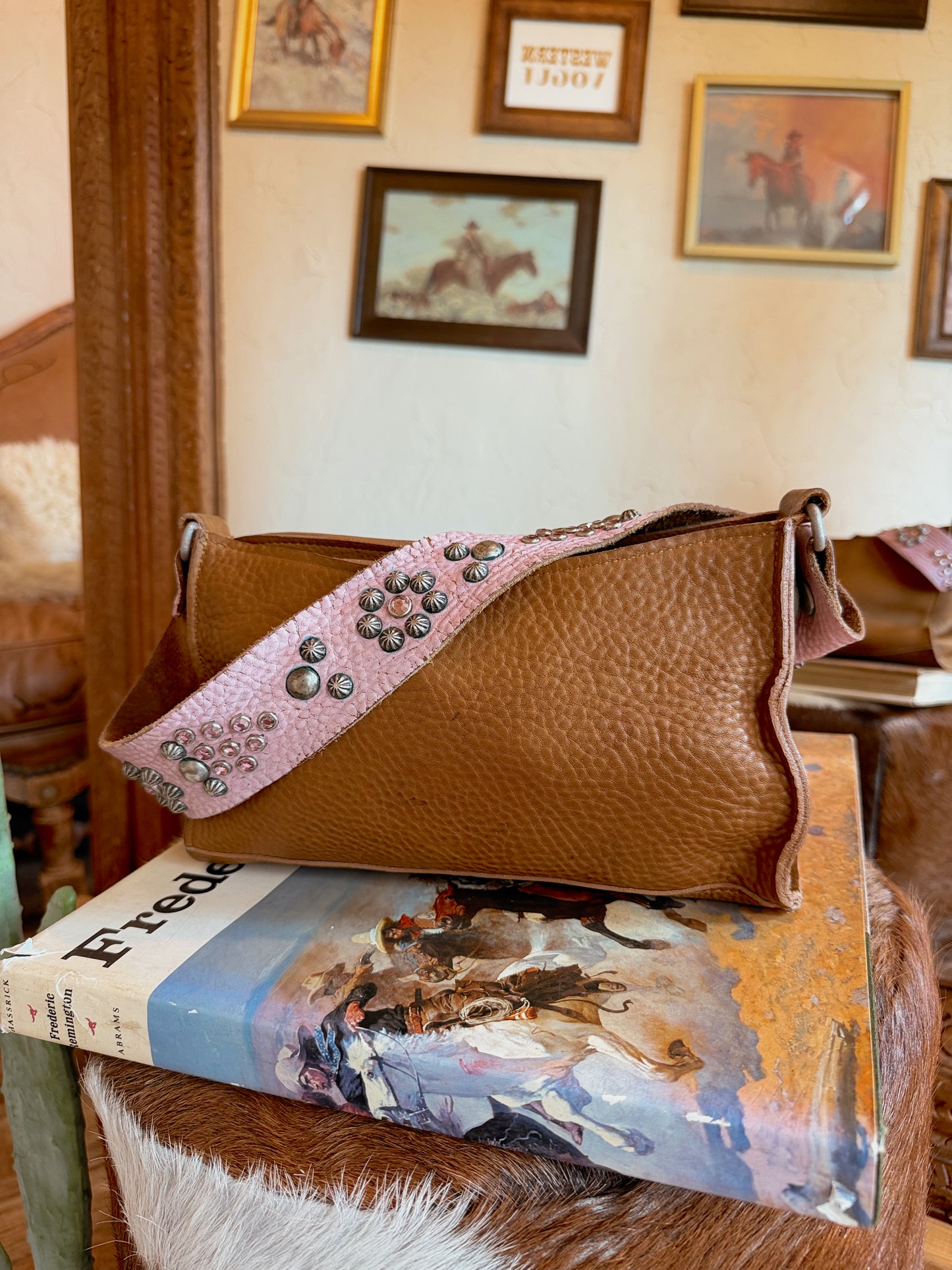 The Pink Camel Two Bar West Bag