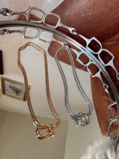 The Colt Necklace {GOLD OR SILVER}