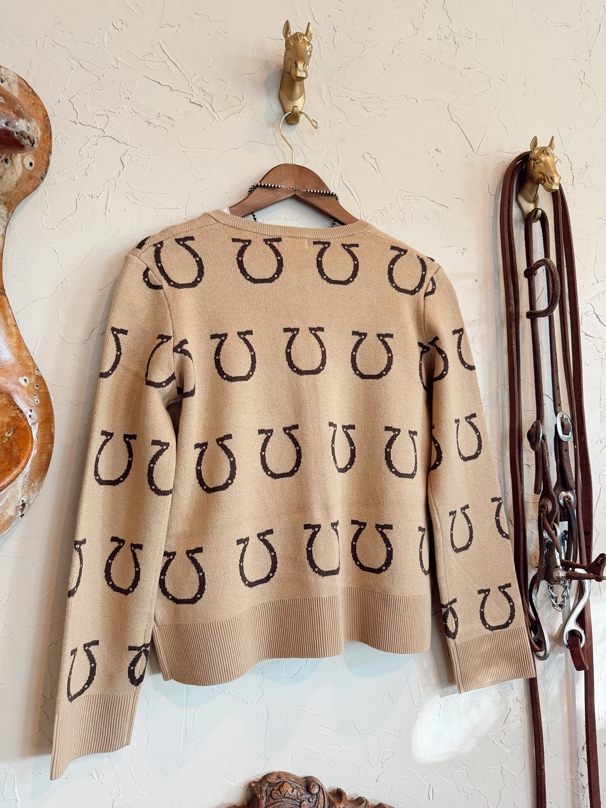 The Tasha Polizzi Tabitha Horseshoe Zip Sweater