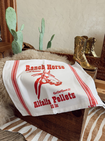 The Ranch Horse Kitchen Towel {2 COLORS}