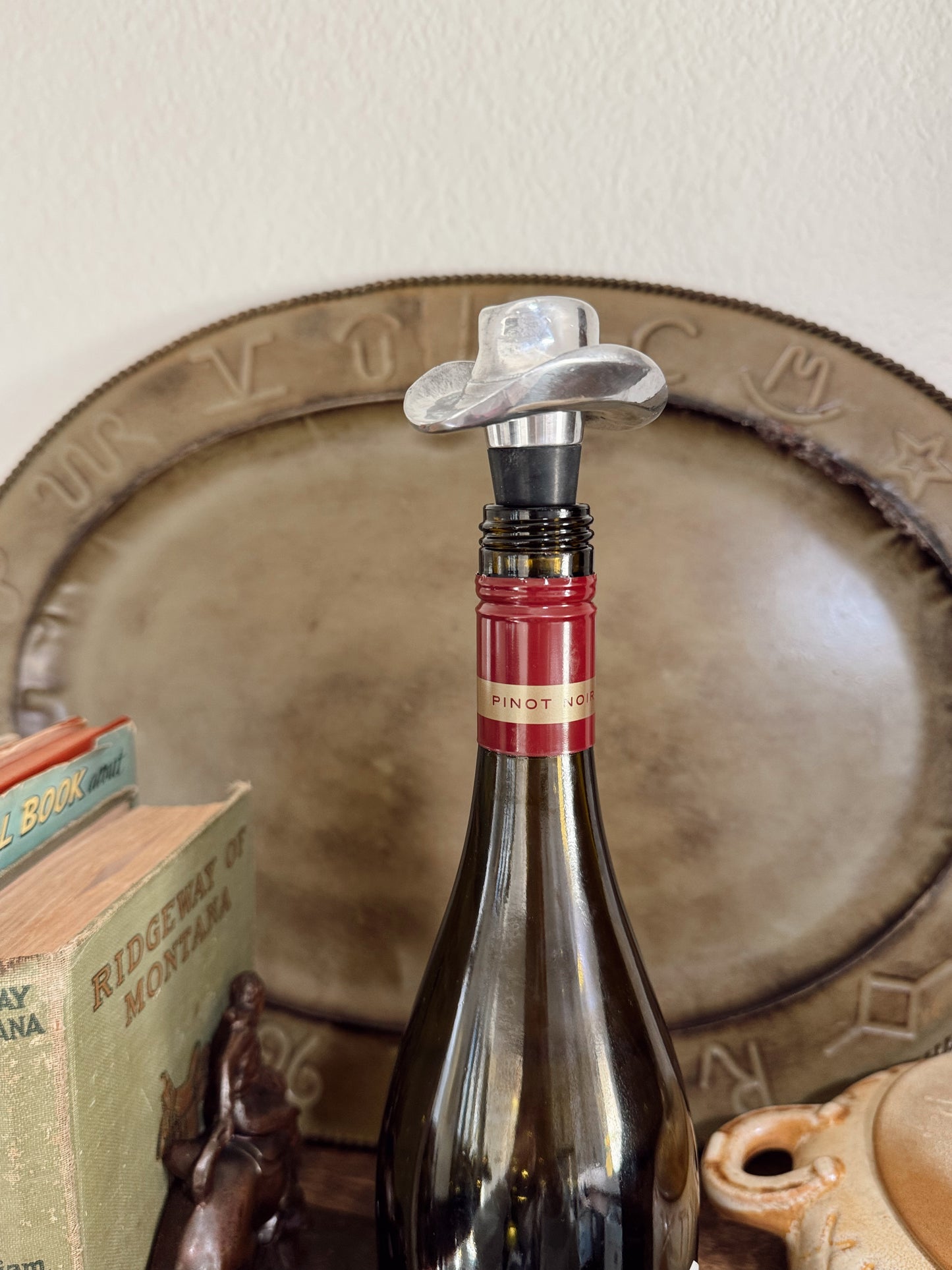 The Hat Bottle Stopper